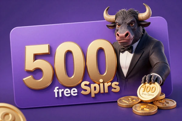 Bizzo Casino erster Willkommensbonus 500 Euro und 100 Freispiele Angebotskarte