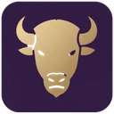 Bizzo Casino Logo mit Bison